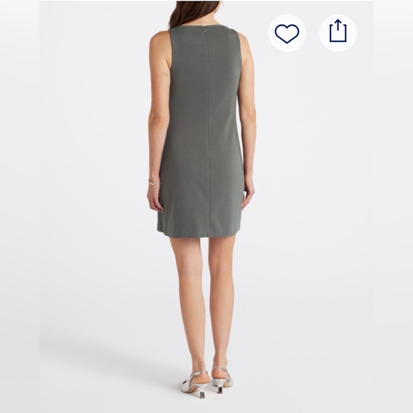 41 Hawthorn Sleeveless Grey Shift Dress - Workwear Stable - Size S - Picture 10 of 10